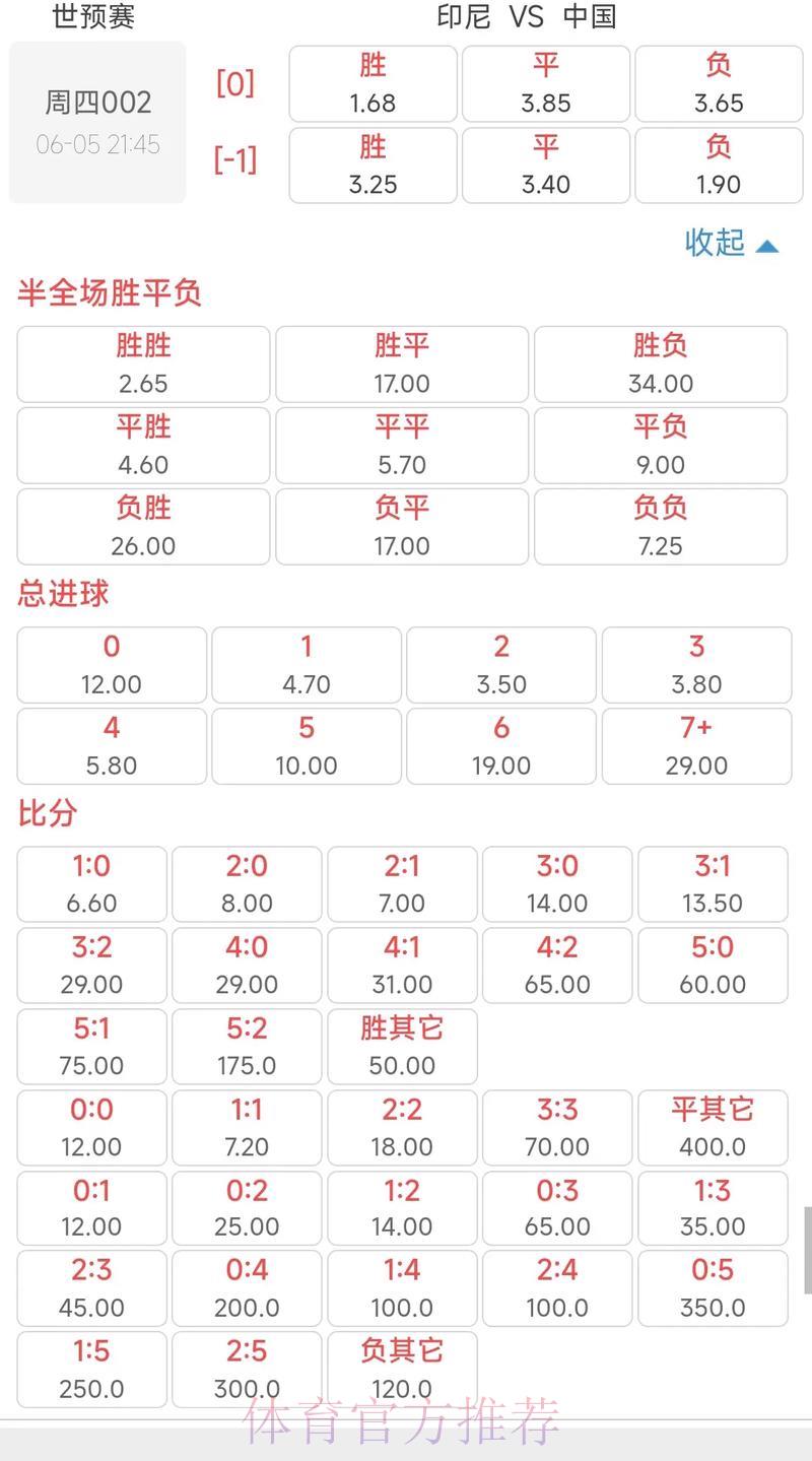 世界杯竞猜指南：热门赛事赔率全面解析